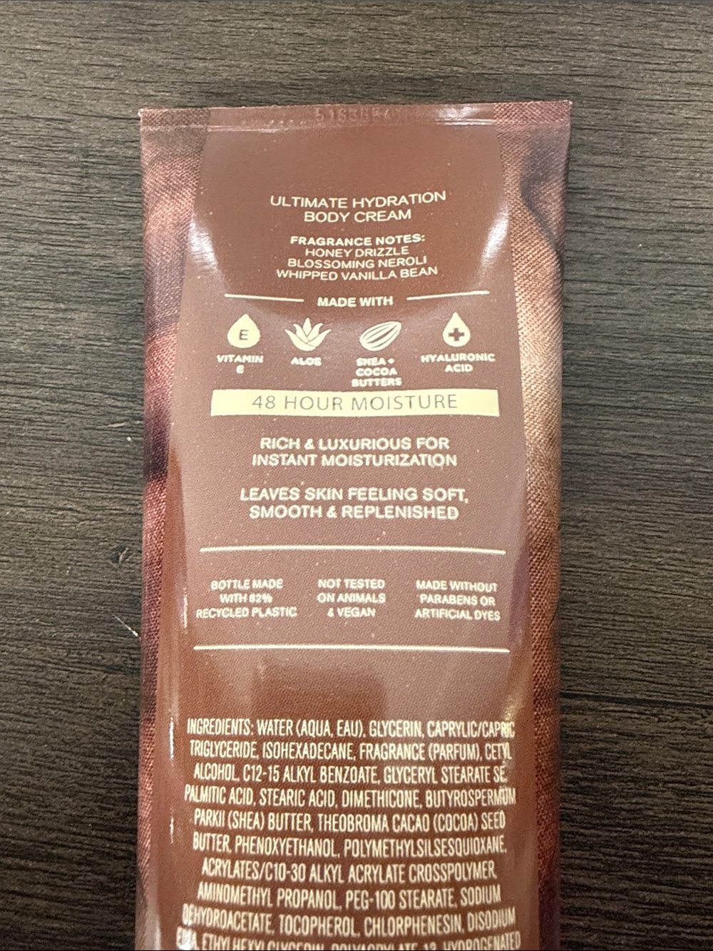 Bath & Body Works Whipped Honey & Vanilla Body Cream - Picture 2 of 2